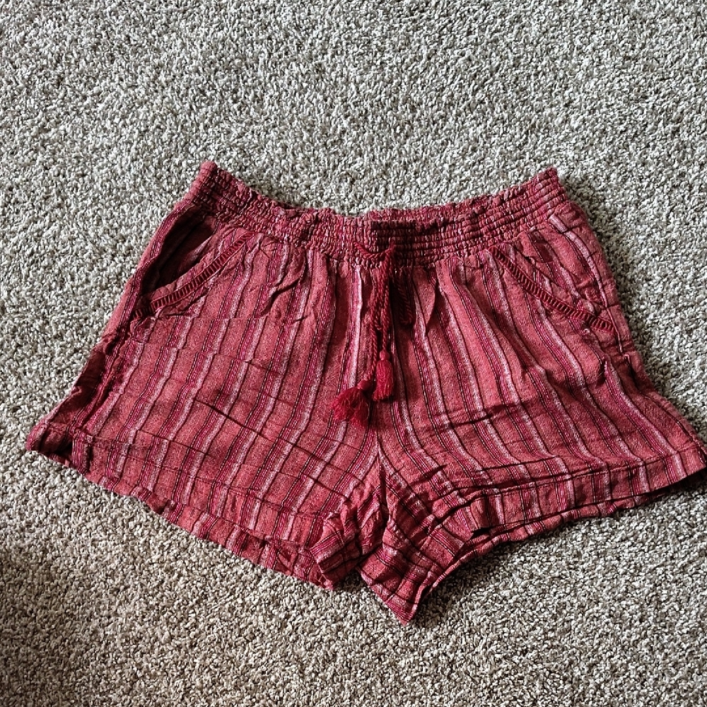 Briggs New York Red Striped Shorts